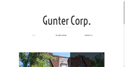 Desktop Screenshot of guntercorp.com