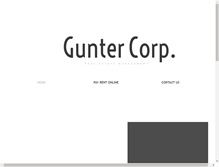 Tablet Screenshot of guntercorp.com